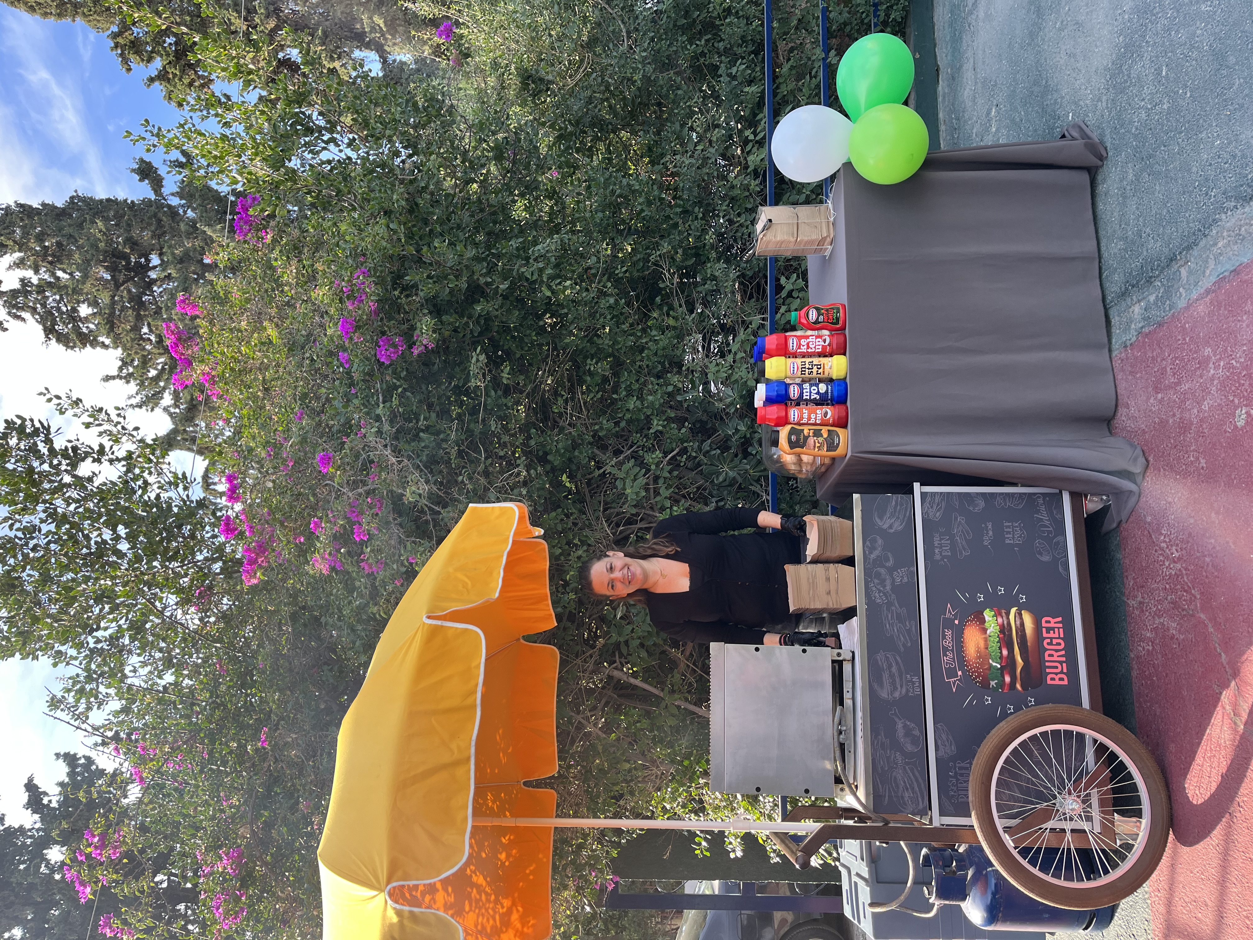 Burger επιτόπου!!!!