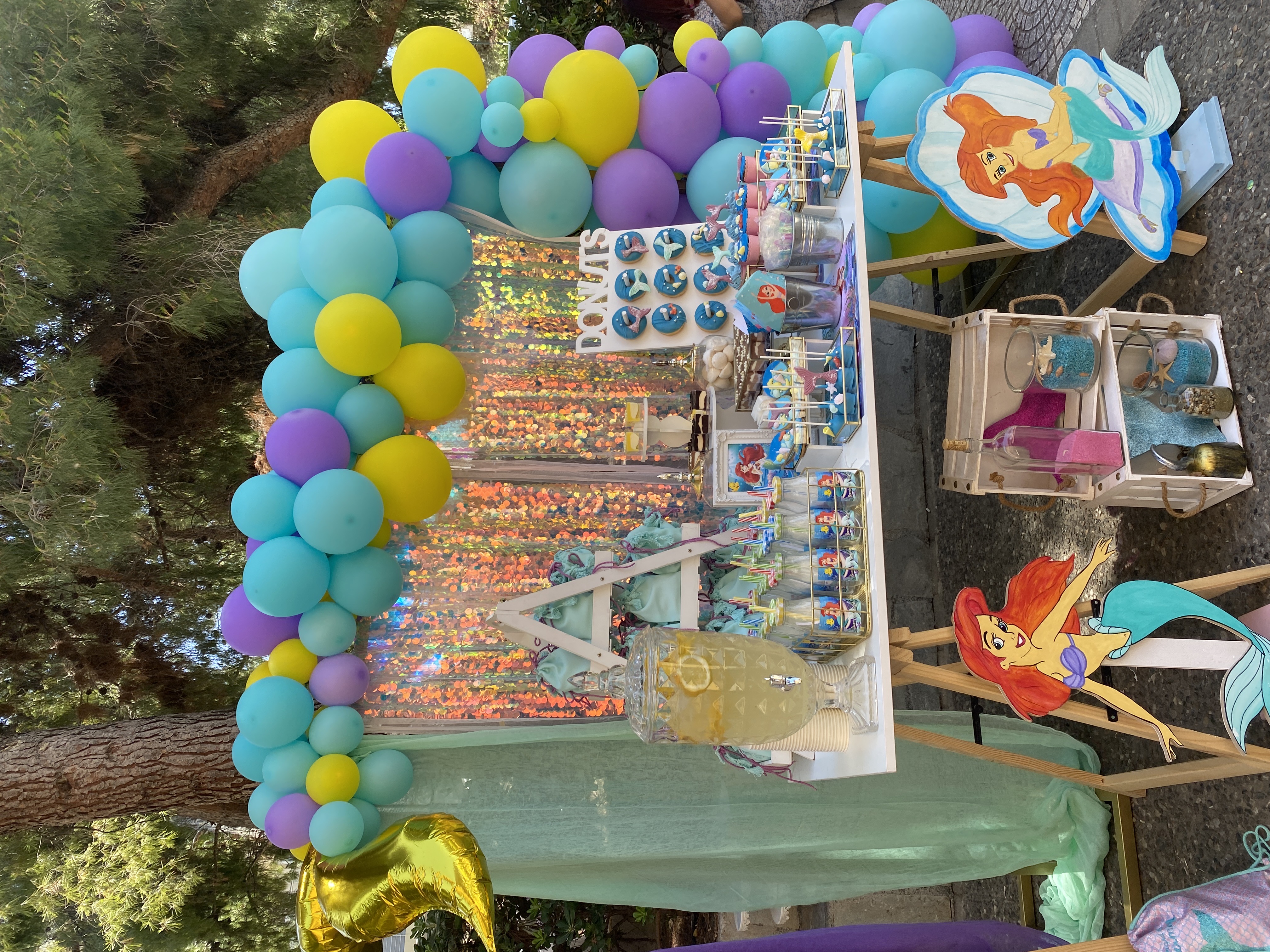 Candy bar με θέμα Ariel