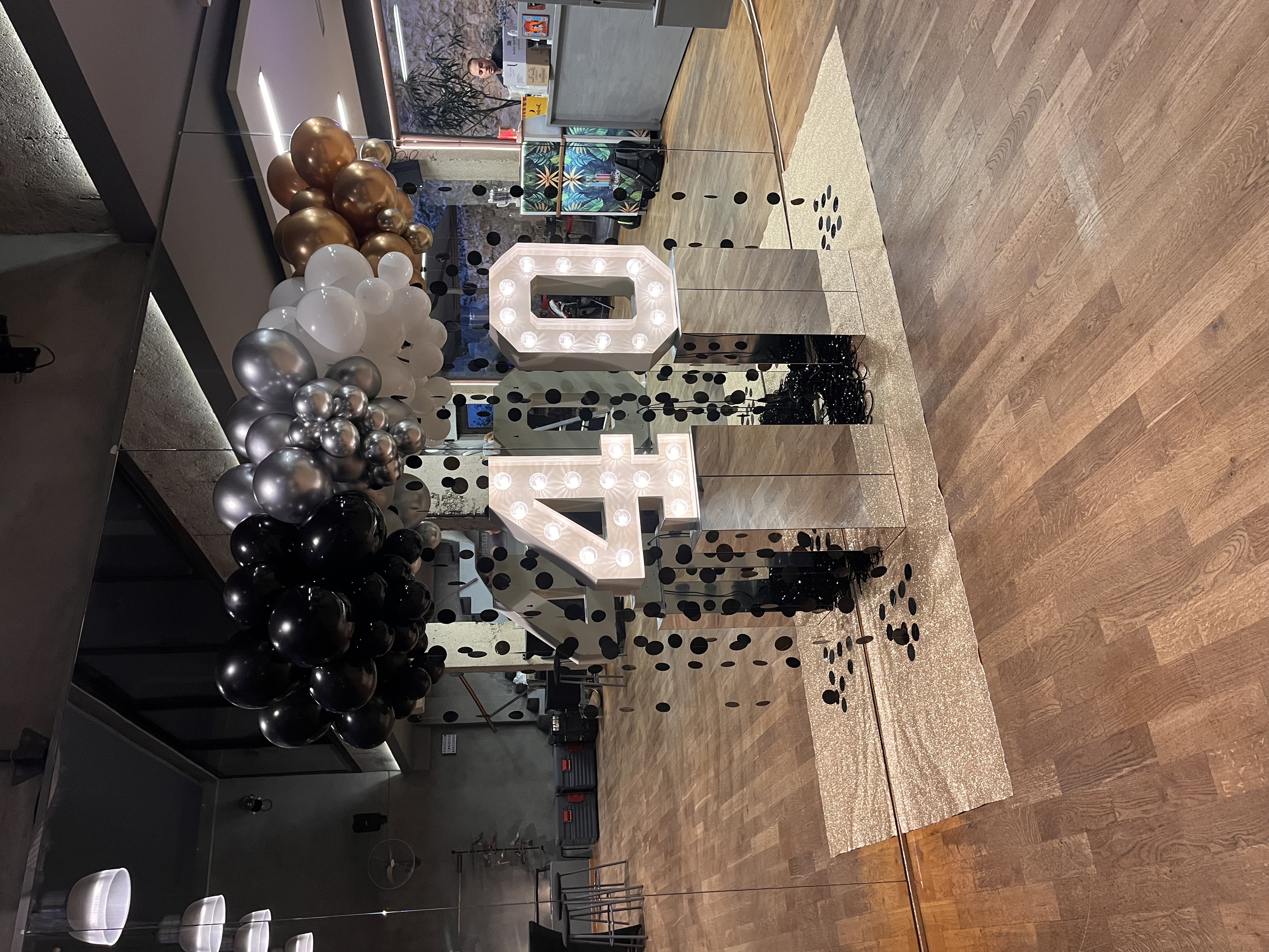 Στολισμός party ενήλικα 40 ετών