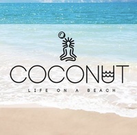 Coconut beach bar logo