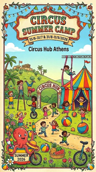 Circus Summer Camp 2026 - Circus Summer Camp 2026 Αθήνα