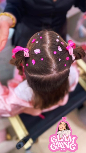 Hair sparkle party